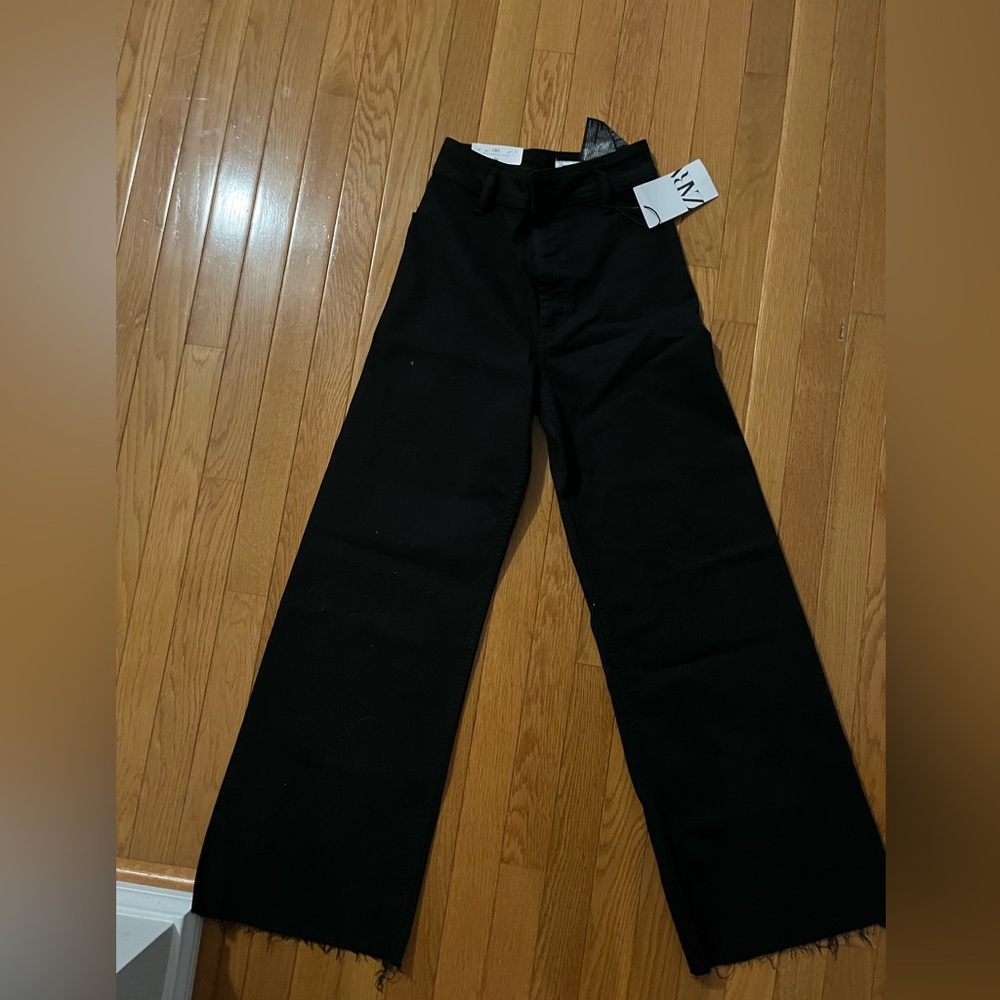 Zara marine straight jeans NWT